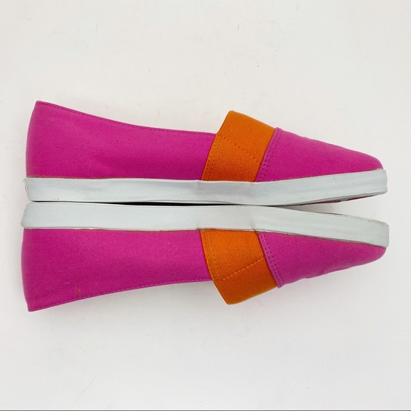 Easy Spirit Shoes Easy Spirit Pink Canvas Slip On Skimmer Sneaker Size 95b Poshmark